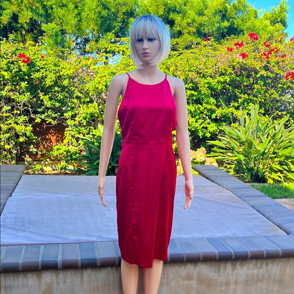 Avec Les Filles Sexy Red Dress